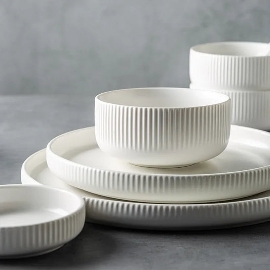 Nordic Ceramic Tableware Matte Glazed